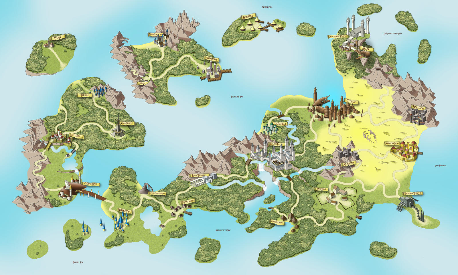 Epic Ed Map Epic Game Map by csto on DeviantArt