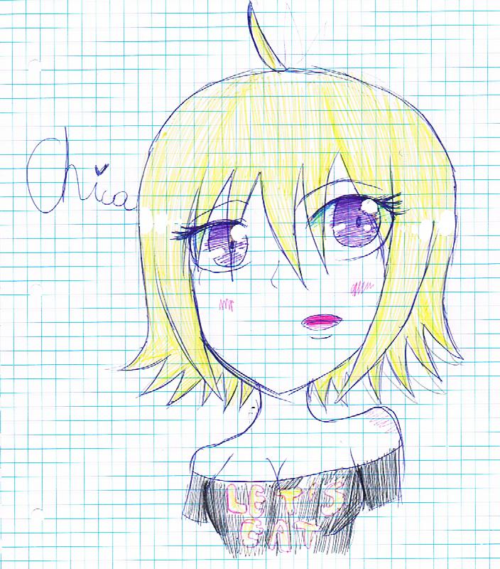 Chica :3 style Anime