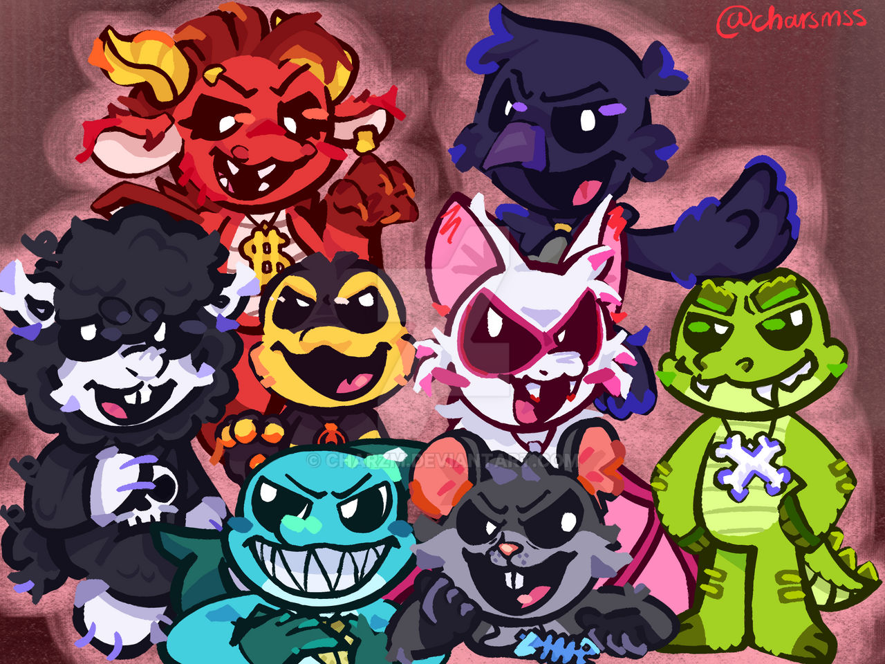 Dark Critters Nightmare Critters by Charzm on DeviantArt