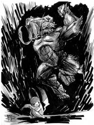 Smash Sketch: Pikachu vs. Donkey Kong