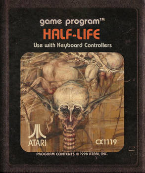Half-Life Atari Cartridge Icon