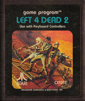 Left 4 Dead 2 Atari Cartridge Icon