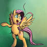 Standing Fluttershy