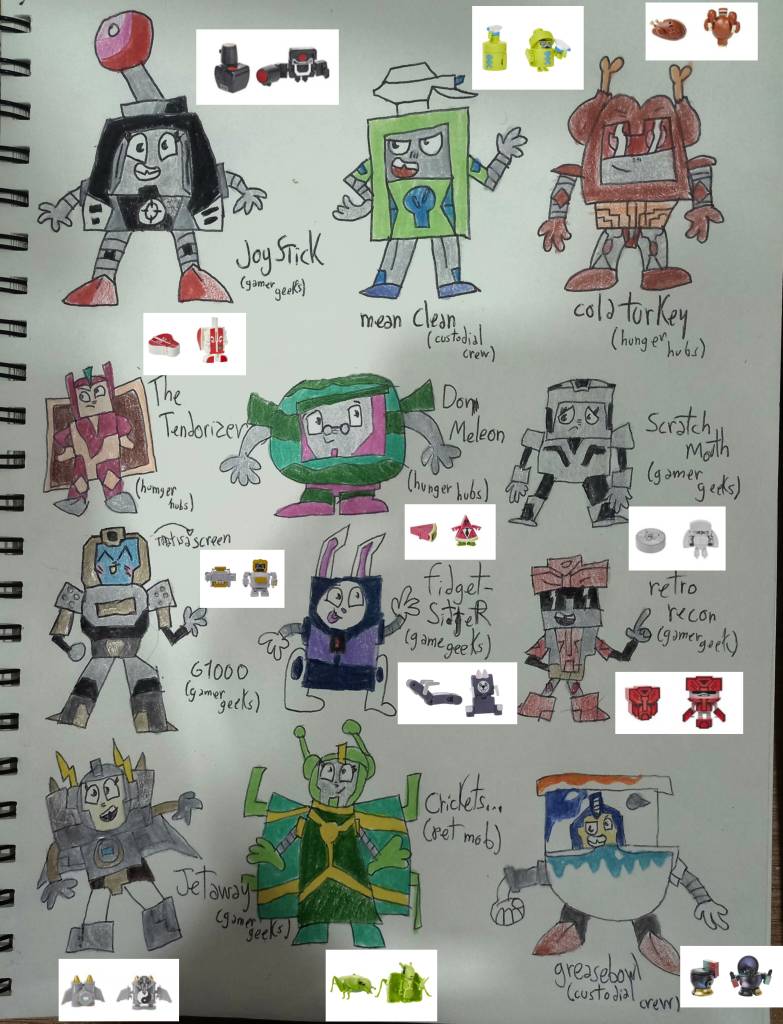 Botbots Fanart BotBots Series 6 toyline to Netflix show full ver. by Juanfelipe234 on ...