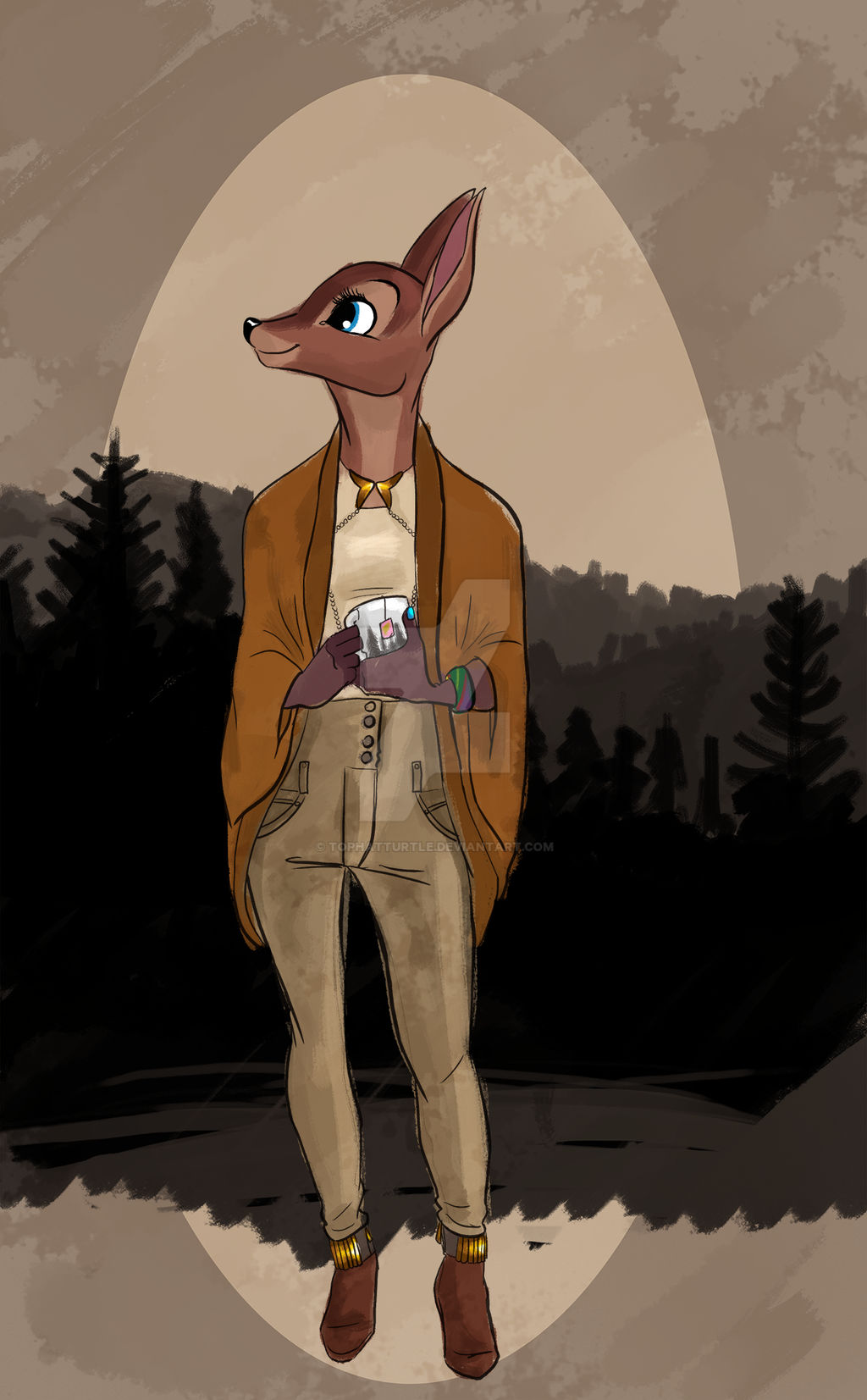 Faline Deviantart Faline by TopHatTurtle on DeviantArt