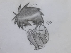 Chibi 'L' - From DeathNote