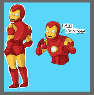 request-chibi Iron Man