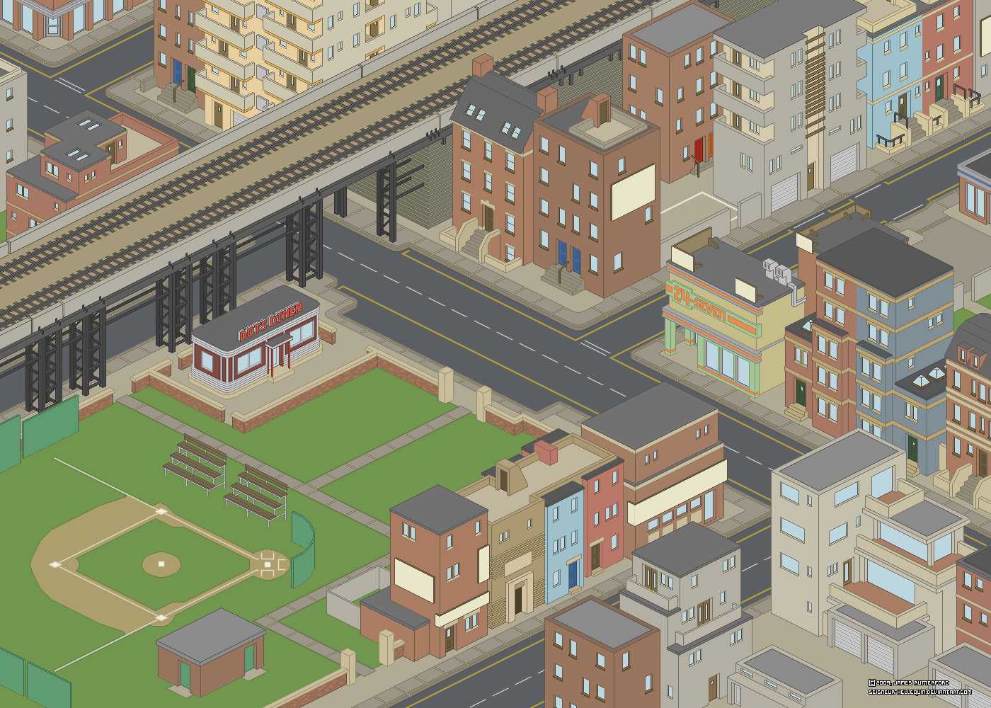 Pixel City Two - Updated WiP