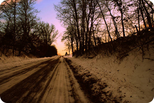 Walking On Berger Road.