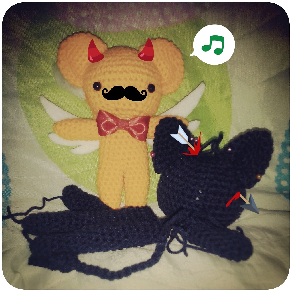 Amigurumi - Kerochan and suppi