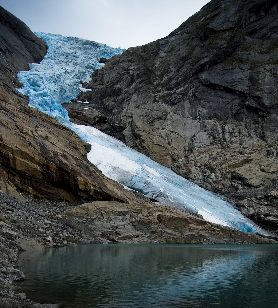 Briksdalsbreen Icefall