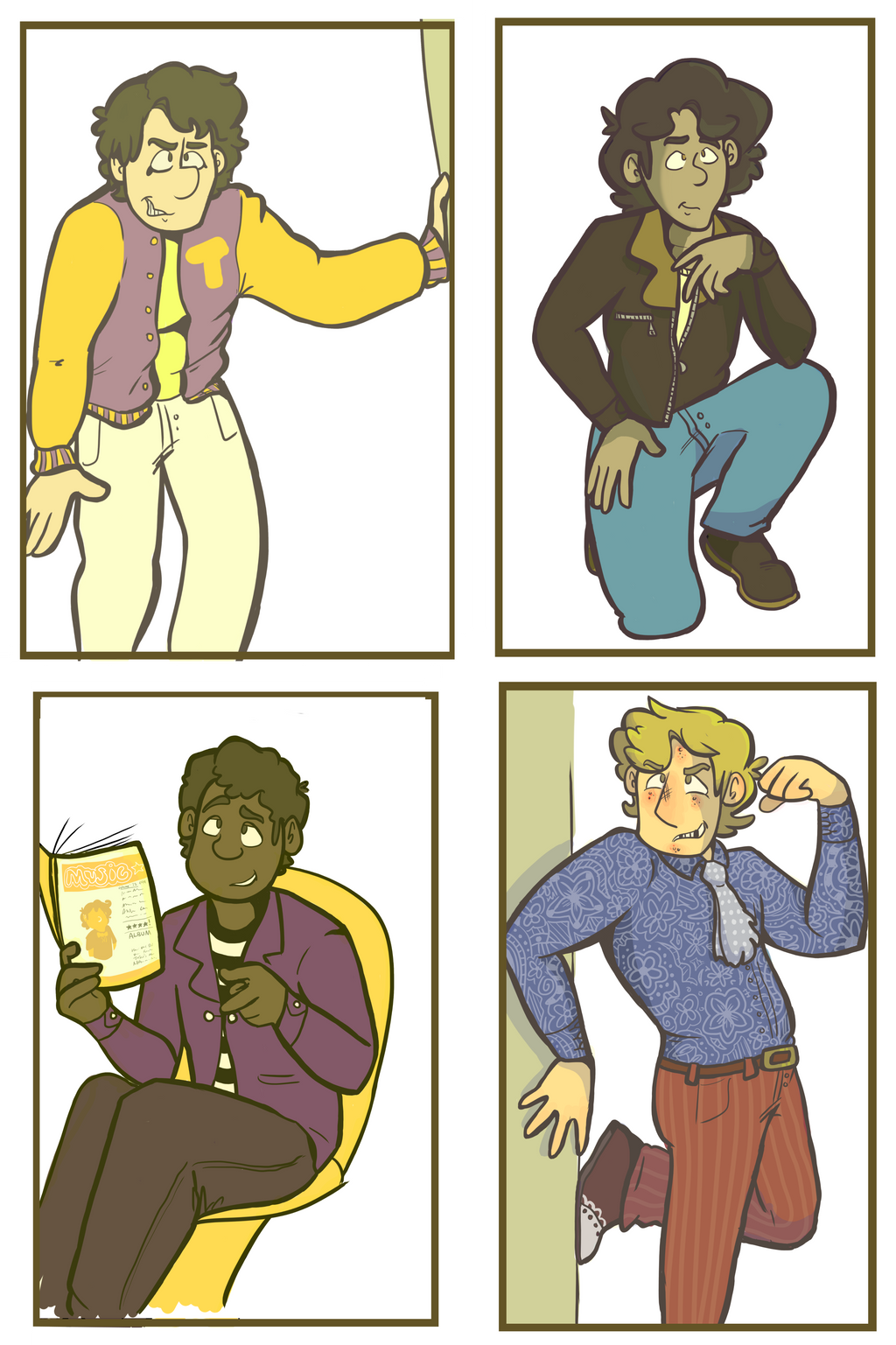 oh boy look at these awful poses by Furresoto