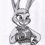 Another Bunny Drawing: Judy Hopps