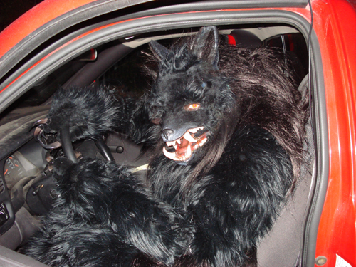 Werewolf Driving werewolf driver by missmonster on DeviantArt