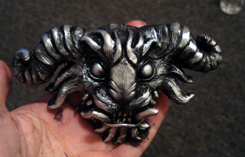 demon head buckle