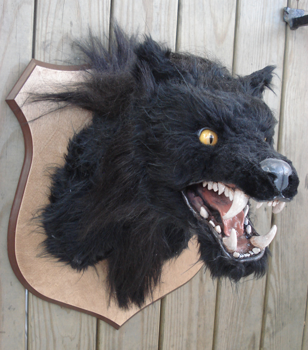 werewolf wall head