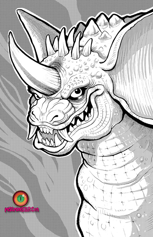 Baragon portrait