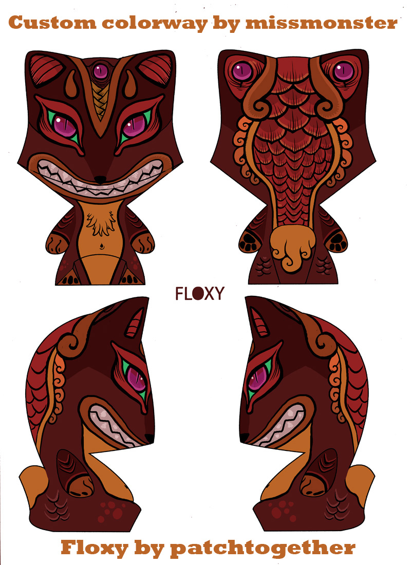 Custom Floxy toy design