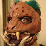 Boar monster mask painted