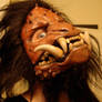 Boar monster mask hair