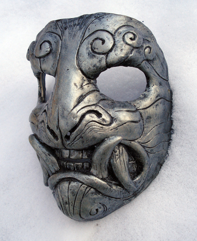 Mask in snow by missmonster