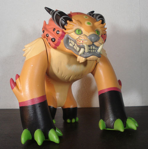 Custom Foo Dog 2 orange black