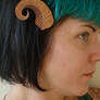 Ram horn barrette