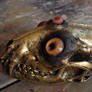 Brass creature skull- Chuckles