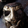 Steampunk demon mask
