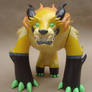 Foo Dog toy yellow colorway