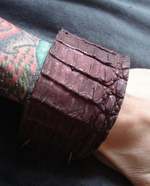 silicone reptile cuff 2