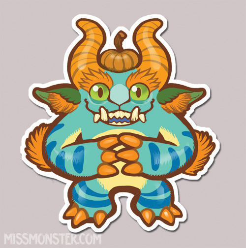 Mose the Monster sticker