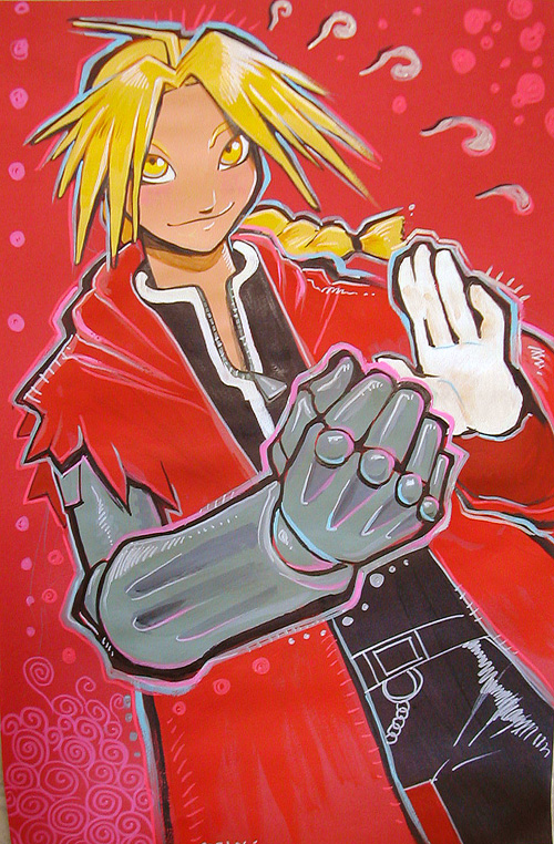 Fullmetal Alchemist Ed fanart