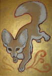traditonal fennec fox by missmonster