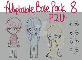 [P2U BASES] Adoptable Base Pack 8