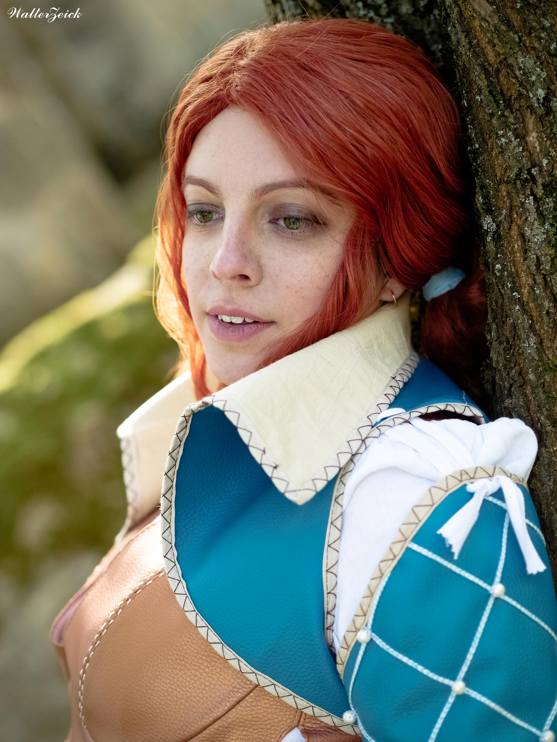 Trisc Deviantart Triss portrait2 by WalterZeick on DeviantArt