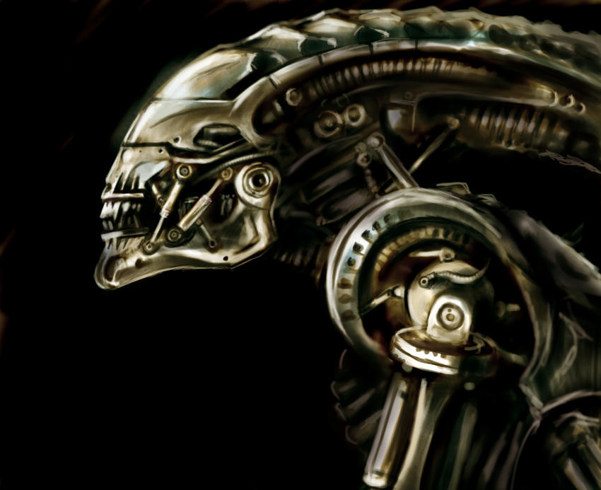 terminator alien by monomauve on DeviantArt
