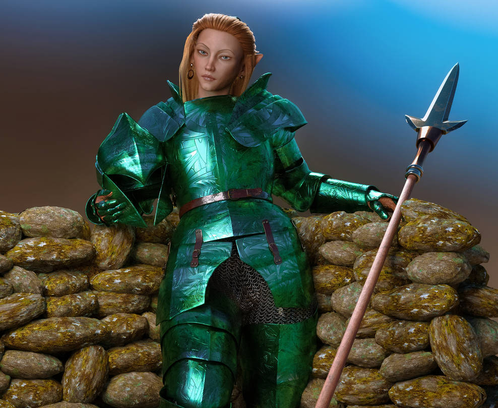 Jaheira (Baldur's Gate) by Itirick on DeviantArt