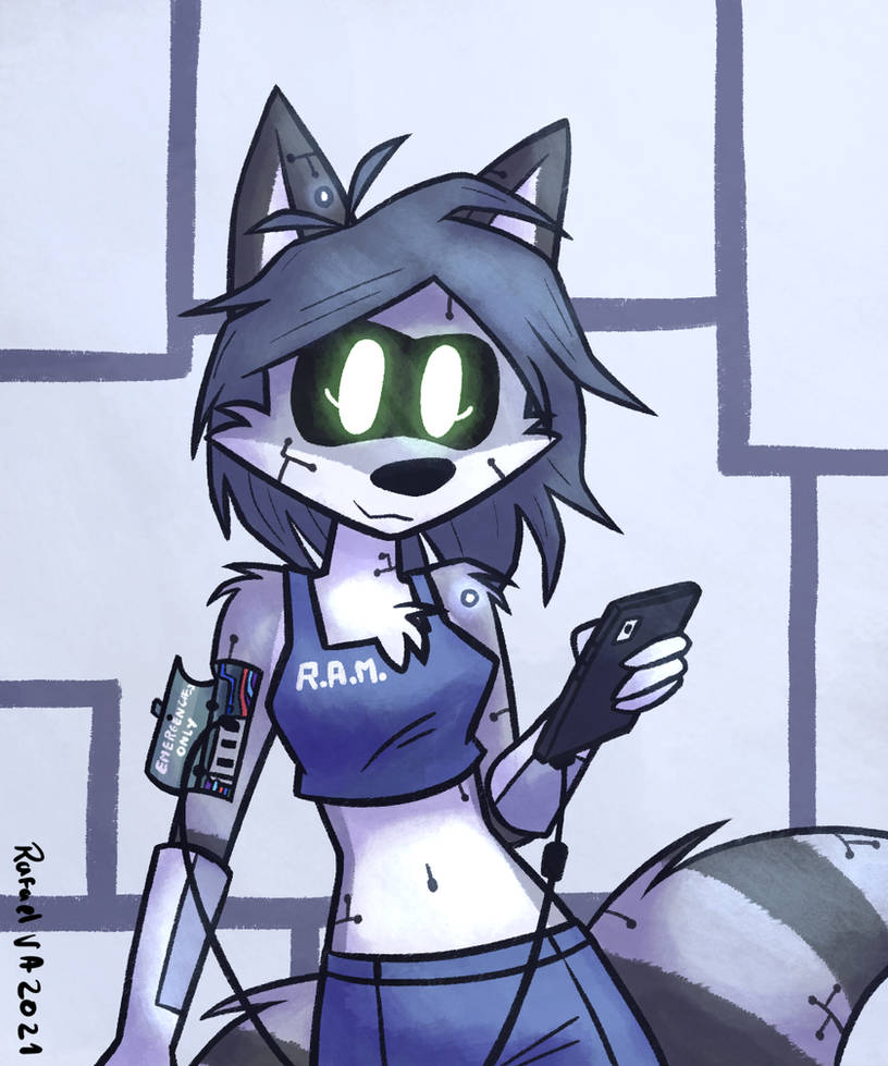 Robot Racoon by RafVicAlv on DeviantArt