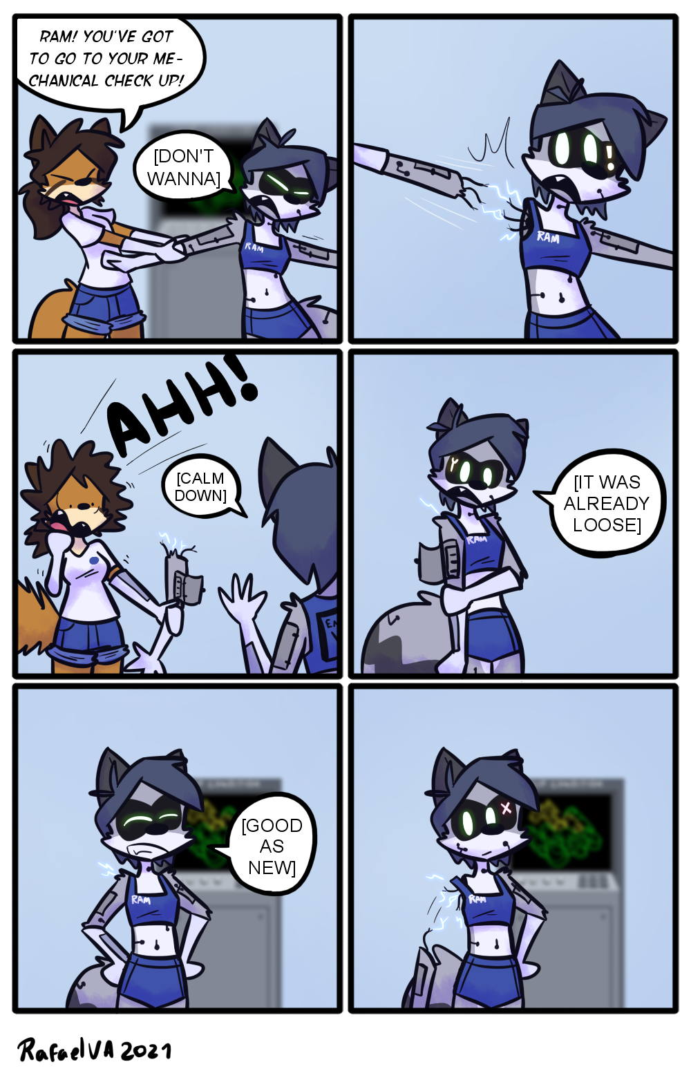 Broken arm (Comic I forgot to post) by RafVicAlv on DeviantArt Broken arm (Comic I forgot to post) by RafVicAlv on DeviantArt