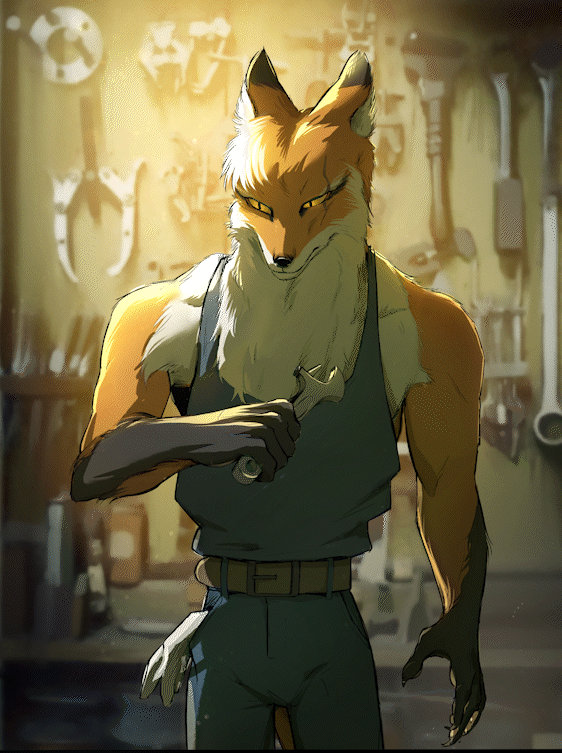 Fox-mechanic by Lanilista17 on DeviantArt