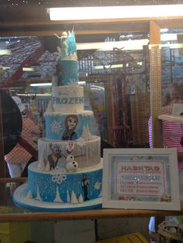 Frozen cake at the OC Fair!