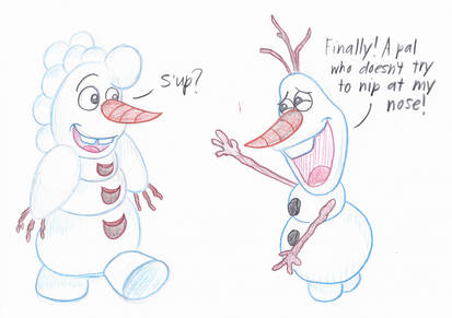 Olaf meets Coolio