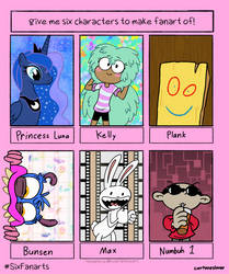 My Six Arts (including our best friend Plank!) by Cartuneslover16