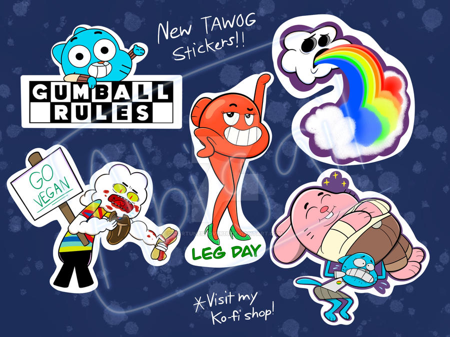 Gumball Watterson Stickers for Sale