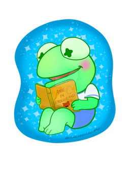Muppet Babies Cute Kermit sticker (in shop!)