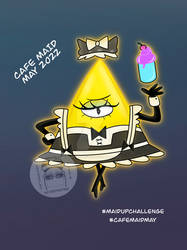 Cafe Maid May 2022: Bill Cipher