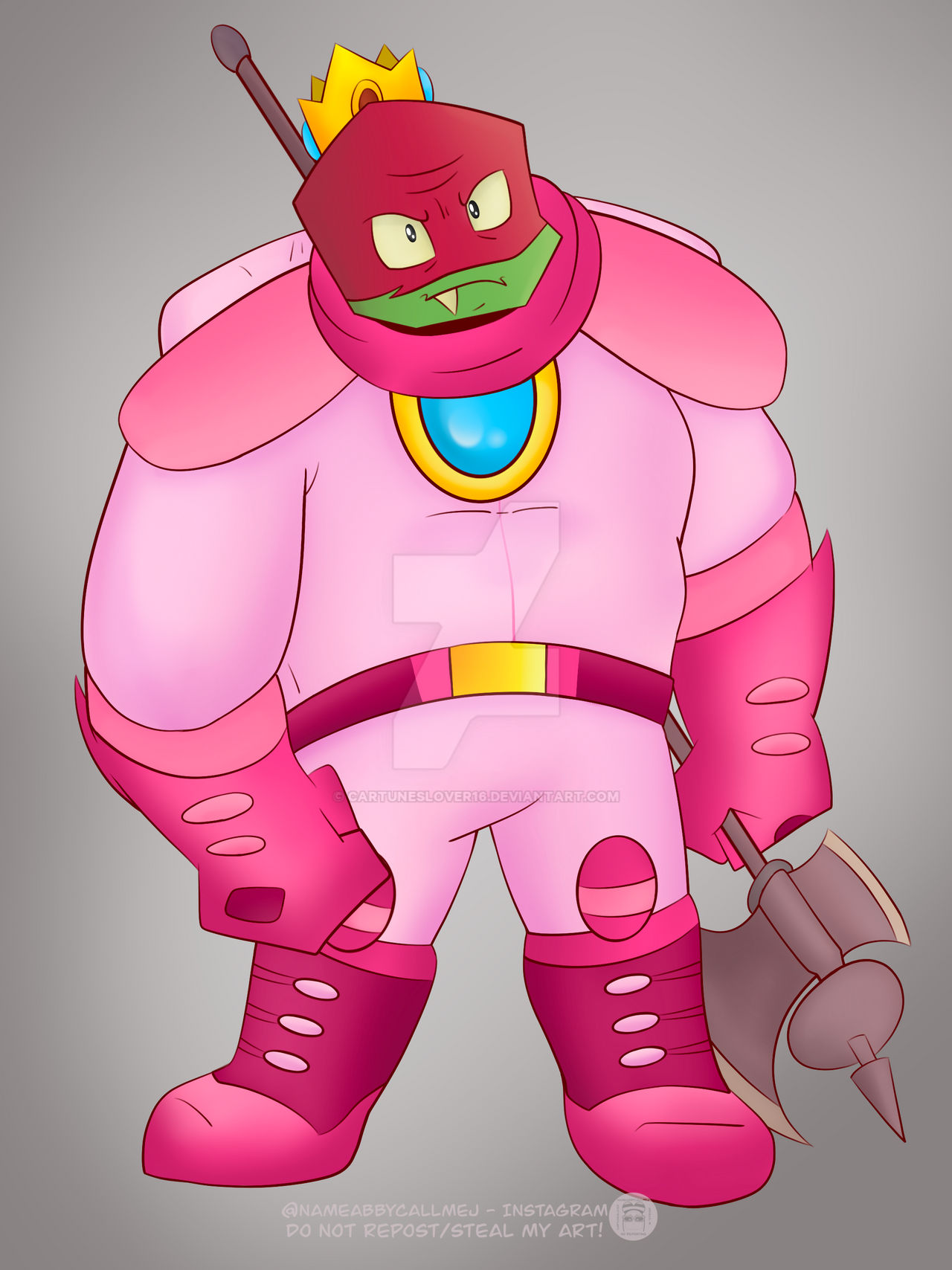 ROTTMNT - Badass Peach Raph by Cartuneslover16 on DeviantArt