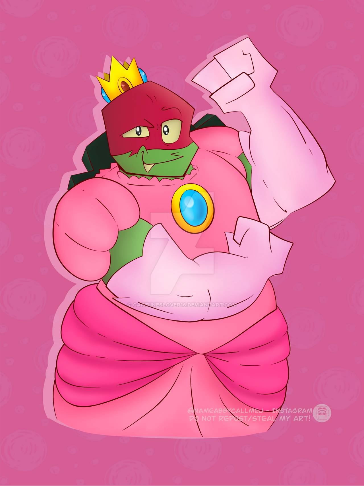 Transfemme Rise Raph ROTTMNT - Princess Raph by Cartuneslover16 on DeviantArt
