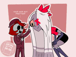 Hazbin Hotel - Vaggie and the Kid